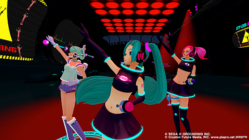 画像ギャラリー No.002のサムネイル画像 / PS VR用ソフト「スペースチャンネル5 VR あらかた★ダンシングショー」の追加DLC「スペース 39miku パック」が配信開始