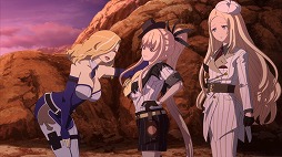 画像ギャラリー No.012のサムネイル画像 / 「荒野のコトブキ飛行隊」，クリスマス風衣装の★3ザラが登場