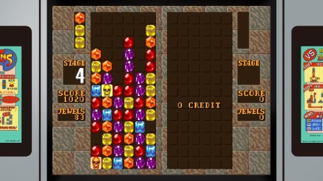 画像ギャラリー No.008のサムネイル画像 / 名作パズルゲームの復刻版「SEGA AGES コラムスII」が近日配信決定。1人用の新モード「無限コラムス」や「コラムスI」モードを追加