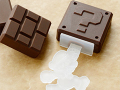 「スーパーマリオ ホーム＆パーティグッズ」はバレンタインにも活躍？ ブロック形のチョコなどが作れるシリコントレーを紹介