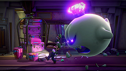 画像ギャラリー No.003のサムネイル画像 / 発売まで約2週間となったSwitch「ルイージマンション3」，新アクションの映像や，相棒・グーイージも登場する新たなテレビCMが公開