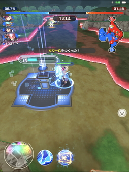 画像ギャラリー No.004のサムネイル画像 / 新作マルチバトルアクション「リンクスリングス」を先行プレイ。ラスト1秒まで気が抜けない白熱バトルが魅力