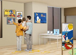 画像ギャラリー No.003のサムネイル画像 / 「ソニック」や「ぷよぷよ」を活用して，病院内をこどもたちにやさしい空間にリニューアル