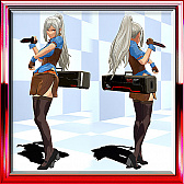 画像ギャラリー No.019のサムネイル画像 / 彩，咲，レイが新衣装をまとって大暴れする，「お姉チャンバラORIGIN」のDLC第2弾が本日配信開始