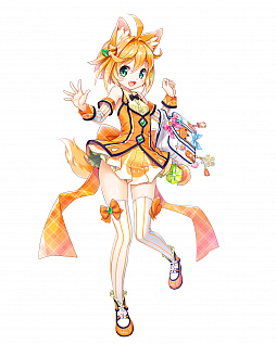 画像ギャラリー No.006のサムネイル画像 / 「ふるーつふるきゅーと!」,事前登録者数が8万5千人を突破。新キャラを含むキャラ紹介第3弾が公開