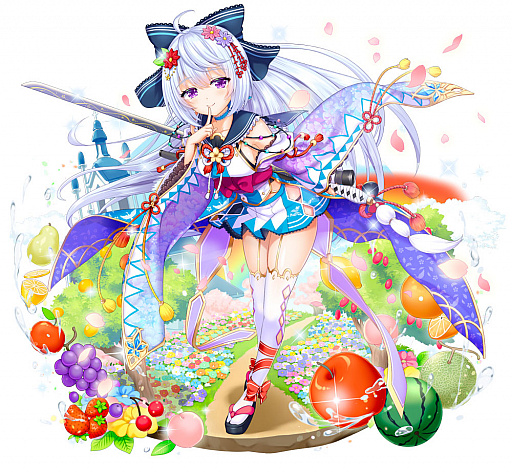 画像ギャラリー No.004のサムネイル画像 / 「ふるーつふるきゅーと！」に勝ち抜きバトル“フルーツパフェ”が実装