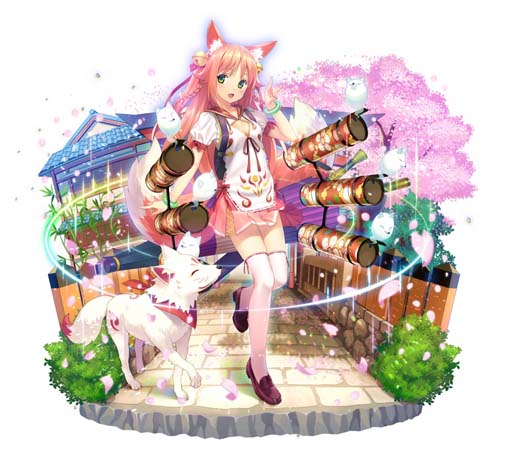 画像ギャラリー No.002のサムネイル画像 / 「ふるーつふるきゅーと！」，期間限定ダンジョン“まほろばコラボ”が開催中