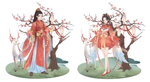 画像ギャラリー No.005のサムネイル画像 / 「謀りの姫:Pocket」に新UR従者“宇迦御魂”が登場。交換イベント“稲成りの約束”も開催中