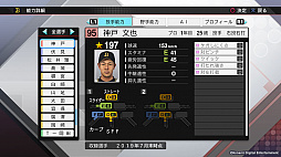 画像ギャラリー No.017のサムネイル画像 / KONAMI,「プロスピ2019」「パワプロ2018」,Switch版「パワプロ」の無料アップデートを実施。新たな入団選手18人が追加