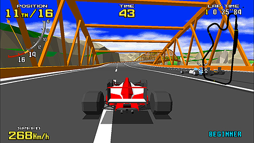 画像ギャラリー No.003のサムネイル画像 / Switch「SEGA AGES バーチャレーシング」は4月25日より配信へ。オンライン2人対戦，そして最大8人での画面分割対戦に対応