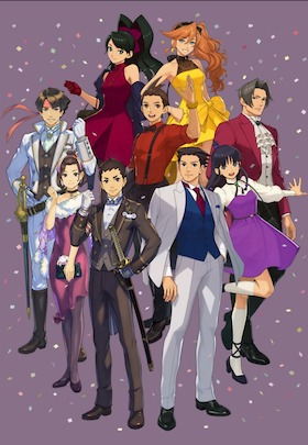 画像ギャラリー No.001のサムネイル画像 / 「逆転裁判」シリーズ25周年,記念ビジュアルを公開。「逆転裁判123 成歩堂セレクション」は世界500万本突破