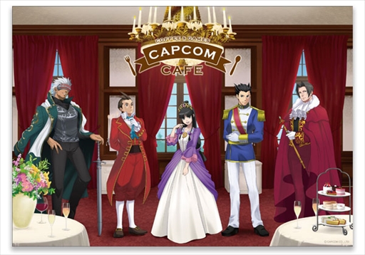 画像ギャラリー No.003のサムネイル画像 / 12月24日に始まるカプコンカフェ×「逆転裁判」コラボの試食会レポートをお届け。お馴染みのキャラクターたちが王室風衣装で登場