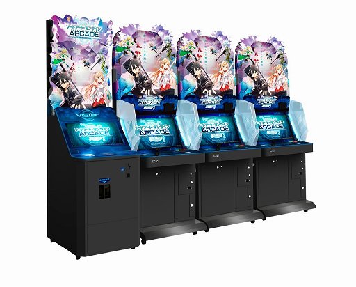 画像ギャラリー No.004のサムネイル画像 / ［JAEPO2019］「ソードアート・オンライン アーケード ディープ・エクスプローラー」ステージをレポート。キリト役の松岡禎丞さんが協力プレイに挑む