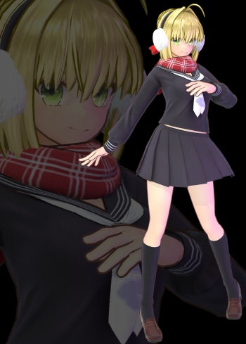 画像ギャラリー No.029のサムネイル画像 / Nintendo Switch版「Fate/EXTELLA LINK」が2019年1月31日に発売。ネロ＆玉藻の前＆アルテラの新規衣装「ふにふに衣装」3種が追加
