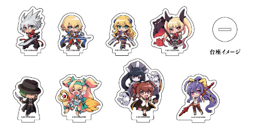 画像ギャラリー No.003のサムネイル画像 / 「BLAZBLUE」ミニキャラ商品が,GraffArt Shopで発売決定