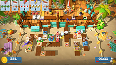 画像ギャラリー No.004のサムネイル画像 / PS4「Overcooked 2」の「南国ぎゅぎゅっとバカンスパック」，そして「PLANET ALPHA」「Mugsters」の配信が国内PS Storeで本日開始