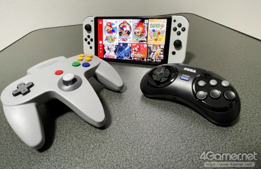 画像ギャラリー No.001のサムネイル画像 / Switchで遊ぶNINTENDO 64とメガドライブはどんな感じ？ 専用コントローラを使ってNintendo Switch Onlineの新プランを確かめてみた