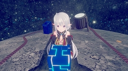 画像ギャラリー No.004のサムネイル画像 / PC版「星の欠片の物語、ひとかけら版」が近日（11月22日以降）配信予定。砕けた星から，視線（アイコンタクト）で少女を救い出そう