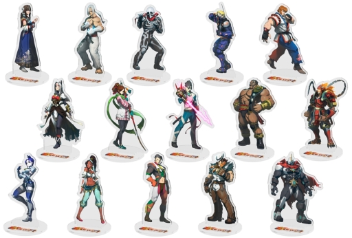 画像ギャラリー No.001のサムネイル画像 / 「FIGHTING EX LAYER」の公式グッズにアクリルフィギュア,新デザインのTシャツ,パーカーが追加