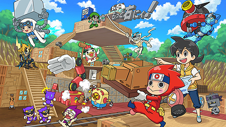 画像ギャラリー No.005のサムネイル画像 / “ヒミツキチづくりRPG”こと「ニンジャボックス」，作れるヒミツキチのバリエーションや探索要素，登場キャラなどの情報が公開