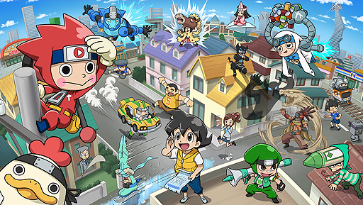 画像ギャラリー No.003のサムネイル画像 / 「ニンジャボックス」,ヌケニン達を仲間にできる「街の探索」要素と,「ワナの作成」に関する情報が公開