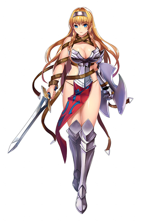 画像ギャラリー No.013のサムネイル画像 / 「クイーンズブレイド WHITE TRIANGLE」,新たに描き下ろされた美闘士のビジュアルが公開。キャンペーンの続報も
