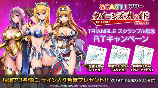 画像ギャラリー No.006のサムネイル画像 / 「クイーンズブレイド WHITE TRIANGLE」の原点,アニメ版の無料配信が決定