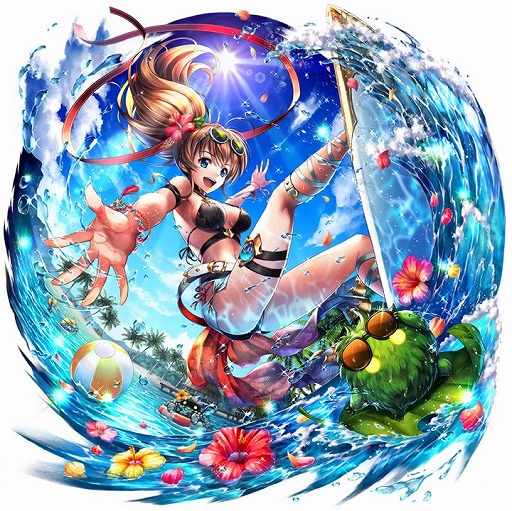 画像ギャラリー No.002のサムネイル画像 / 「ラストクラウディア」，新ユニット“サマープリンセス レオナ”を実装