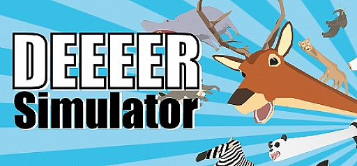 画像ギャラリー No.001のサムネイル画像 / 「ごく普通の鹿のゲーム DEEEER Simulator」，Steamでアーリーアクセス版が配信。スローライフと街の破壊が楽しめる普通じゃない鹿のゲーム