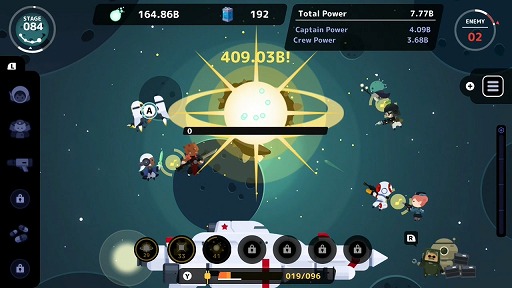 画像ギャラリー No.003のサムネイル画像 / アクション&放置ゲーム「キャプテン スターワン」がSwitch向けに配信開始