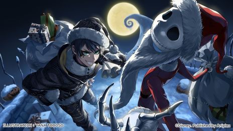 画像ギャラリー No.004のサムネイル画像 / 「ツイステ」，ハロウィン・タウンを舞台にしたクリスマスの期間限定イベントを11月21日から開催。アニメーションPVも公開に