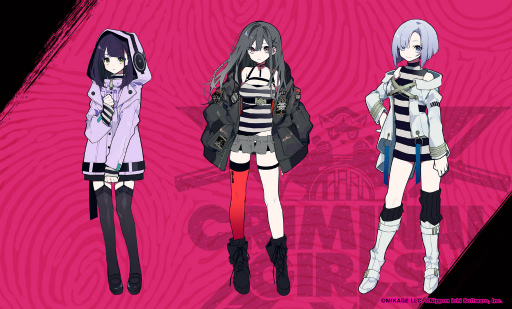 画像ギャラリー No.001のサムネイル画像 / 「クリミナルガールズX」,24人のヒロイン&ゲーム内容が一挙公開。コンシューマ化に向けて日本一ソフトウェアと提携