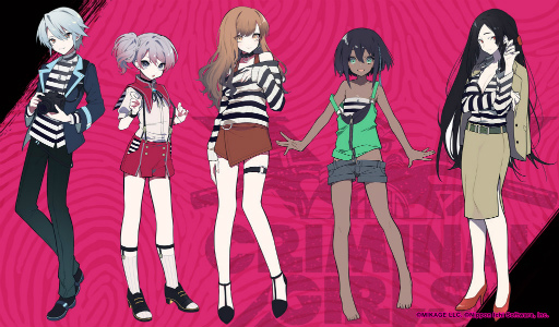 画像ギャラリー No.004のサムネイル画像 / 「クリミナルガールズX」,24人のヒロイン&ゲーム内容が一挙公開。コンシューマ化に向けて日本一ソフトウェアと提携