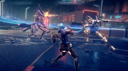 画像ギャラリー No.009のサムネイル画像 / 「ASTRAL CHAIN」,レギオンと協力して戦う「デュアルアクション」の情報が公開。ソードやアローなど5種類のレギオンタイプも