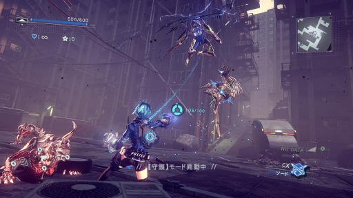 画像ギャラリー No.010のサムネイル画像 / 「ASTRAL CHAIN」,レギオンと協力して戦う「デュアルアクション」の情報が公開。ソードやアローなど5種類のレギオンタイプも