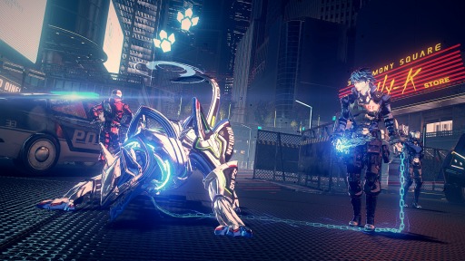 画像ギャラリー No.012のサムネイル画像 / 「ASTRAL CHAIN」,レギオンと協力して戦う「デュアルアクション」の情報が公開。ソードやアローなど5種類のレギオンタイプも