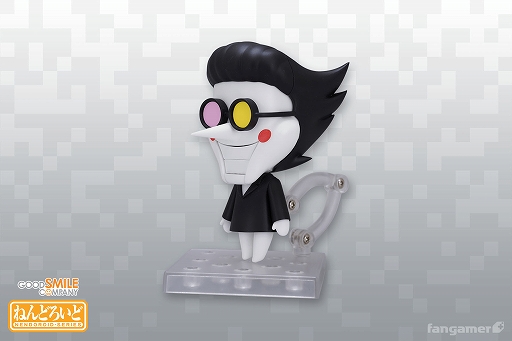画像ギャラリー No.002のサムネイル画像 / 「DELTARUNE」のスパムトンがねんどろいどで登場。メガネやあごの表情パーツ，ピピスや電話，ちゃぶ台などオプションパーツが付属