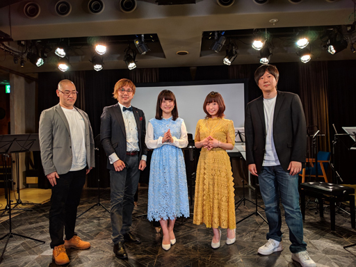 画像ギャラリー No.001のサムネイル画像 / 「ラストイデア」制作発表会をレポート。楽曲の生演奏や4月18日配信の発表,さらに“あのハンター”も動画で応援