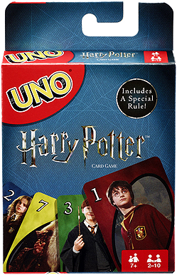 画像ギャラリー No.004のサムネイル画像 / 「ハリー・ポッター」コラボの「UNO」が3月末に発売へ。この商品だけのスペシャルルール「ワイルド組分け帽子」4枚入り