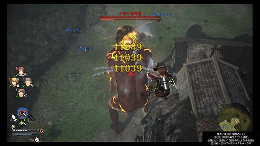 画像ギャラリー No.010のサムネイル画像 / 「進撃の巨人2 -Final Battle-」プレイレポートをお届け。新たな装備や壁外奪還モードで,バリエーション豊かなバトルと兵団長気分が楽しめる