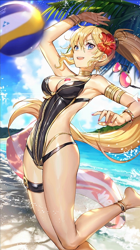 画像ギャラリー No.002のサムネイル画像 / 「ガール・カフェ・ガン」,水着衣装の「イーコス」「ジュノ」「蘇小真」が登場。期間限定イベントの開催も