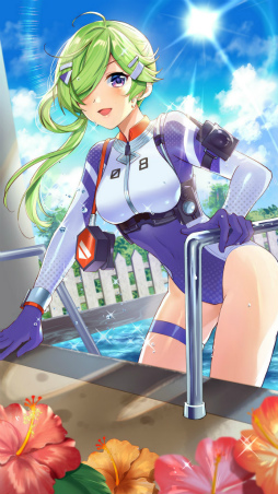 画像ギャラリー No.007のサムネイル画像 / 「ガルカフェ」,PvP機能&夏のビーチイベントが公開