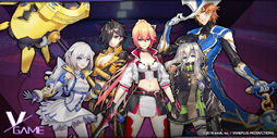 画像ギャラリー No.004のサムネイル画像 / 「VGAME」，バーチャルタレントコラボのイメージイラストを公開
