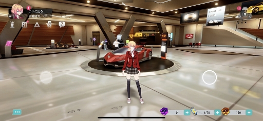 画像ギャラリー No.003のサムネイル画像 / 近未来の都市も美しい「VGAME」を先行プレイ。enishの新作はスマホ向け3DアクションRPGで,1月17日に配信開始