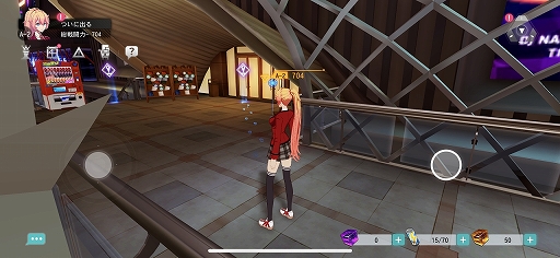 画像ギャラリー No.006のサムネイル画像 / 近未来の都市も美しい「VGAME」を先行プレイ。enishの新作はスマホ向け3DアクションRPGで,1月17日に配信開始