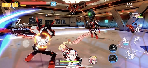 画像ギャラリー No.007のサムネイル画像 / 近未来の都市も美しい「VGAME」を先行プレイ。enishの新作はスマホ向け3DアクションRPGで,1月17日に配信開始
