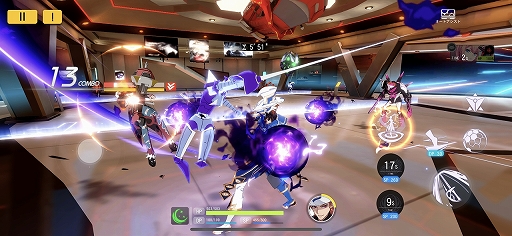 画像ギャラリー No.008のサムネイル画像 / 近未来の都市も美しい「VGAME」を先行プレイ。enishの新作はスマホ向け3DアクションRPGで,1月17日に配信開始