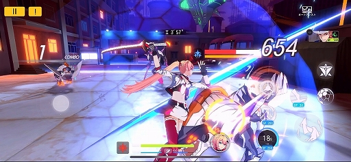 画像ギャラリー No.011のサムネイル画像 / 近未来の都市も美しい「VGAME」を先行プレイ。enishの新作はスマホ向け3DアクションRPGで,1月17日に配信開始