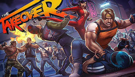 画像ギャラリー No.006のサムネイル画像 / ベルトスクロールACT「The TakeOver」のPS4版が本日リリース。ファイナルファイトやベアナックルなどにインスパイアされ制作したという一作