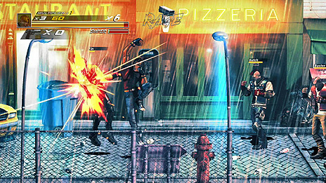 画像ギャラリー No.007のサムネイル画像 / ベルトスクロールACT「The TakeOver」のPS4版が本日リリース。ファイナルファイトやベアナックルなどにインスパイアされ制作したという一作